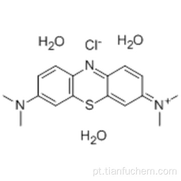 Trihydrate azul CAS 7220-79-3 do metileno